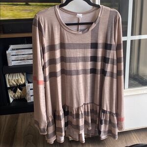 Long sleeve blouse